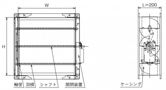 MDM-TSA（共板式） モーター付 300H - アナハイム 厨房設備ネット販売