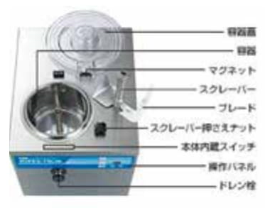 小型アイスクリーム フリーザー HTF-6N - アナハイム 厨房設備ネット