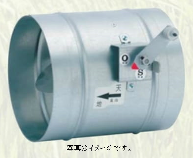 チャッキーダンパー CDK-W(丸型) フランジ型 ウェイト付き 亜鉛 