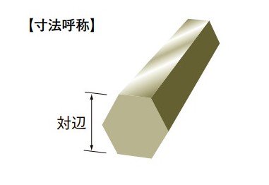 伸銅 快削 真中 六角棒 対辺 41mm - アナハイム 厨房設備ネット販売事業部