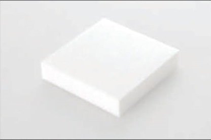 プラスチック PTFE（フッ素樹脂） 切板（白） 板厚 20mm 100mm×750mm-