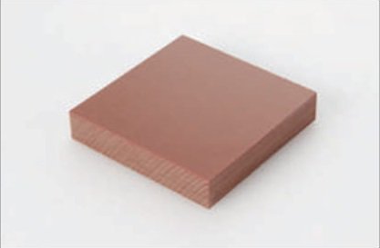 プラスチック 布ベーク 切板（茶） 板厚 25mm - アナハイム 厨房設備