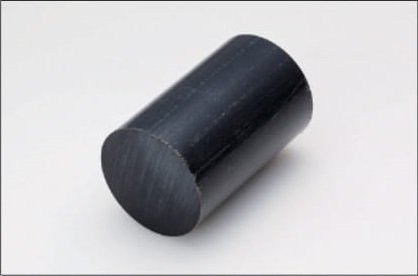 プラスチック POM（ジュラコン） 丸棒（黒） 直径 45mm - アナハイム