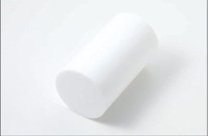 プラスチック PTFE（フッ素樹脂） 丸棒（白） 直径 25mm - アナハイム