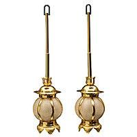【仏具　常花　瓔珞　釣り灯籠　仏壇装飾】仏教美術 仏具 常花 瓔珞 釣り灯籠 仏壇装飾】仏教美術