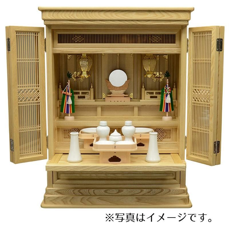 神具】神鏡 白木 並級 3.5寸－【ひるた仏具店】 お仏壇・お位牌・仏具販売で 心のお手伝い