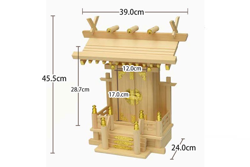 神棚 大神明 神棚一社 桧木 ひるた仏具店 お仏壇 お位牌 仏具販売で 心のお手伝い