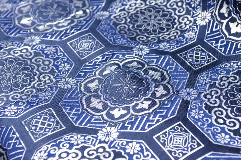 全宗派】 お盆用品 盆棚(精霊棚)掛け布 紺蜀甲(しょっこう 全宗派】 お盆用品 盆棚(精霊棚)掛け布 紺蜀甲(しょっこう