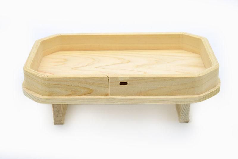 長三宝 桧木 6.0寸 神具セット付き－【ひるた仏具店】 お仏壇・お位牌