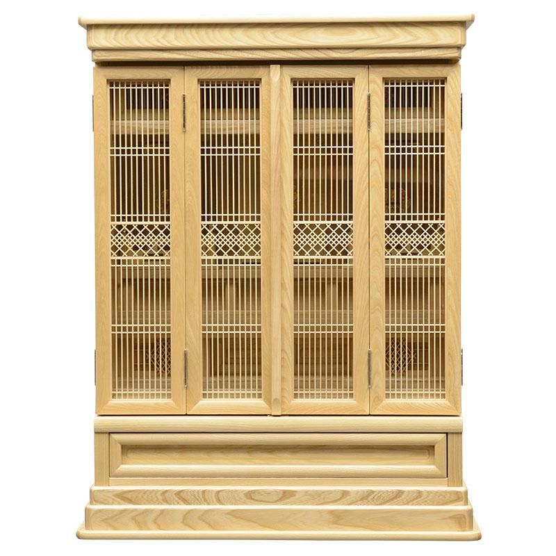 神道用】神道用仏壇（御霊屋）栓 (28号/上置き型/神具セット付) - 仏壇