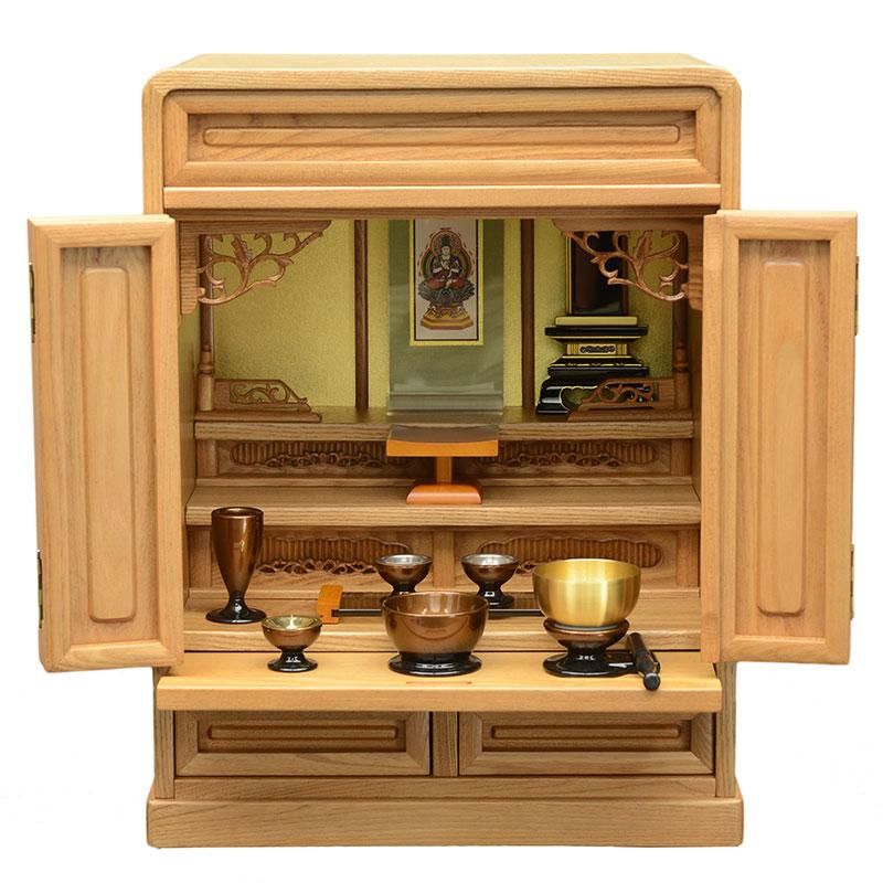全宗派】 仏具セット このは コハクぼかし 7具足（小～大