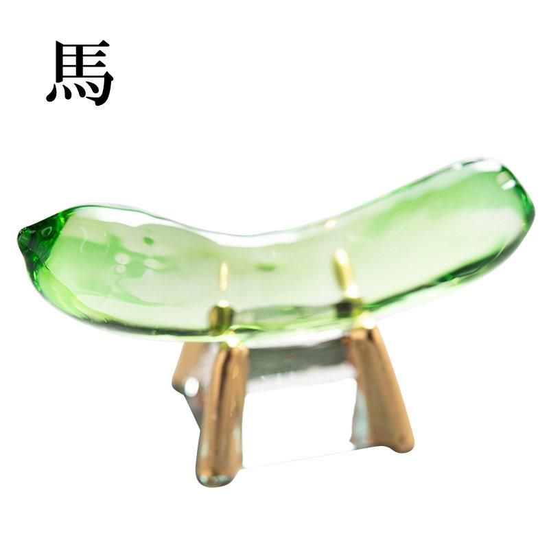 全宗派】 お盆用品 精霊馬 クリスタル ガラス 初盆 新盆 お盆