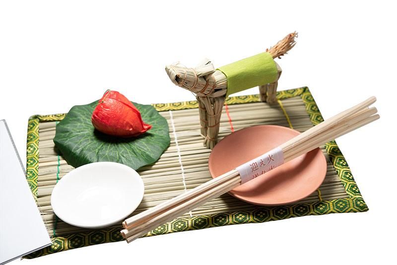 全宗派】 お盆用品 ペット供養セット わんちゃん精霊馬 にゃんちゃん