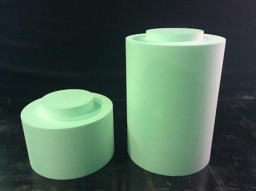 発泡スチロール円柱:直径100mm×400mm 発泡スチロール円柱:直径100mm×400mm