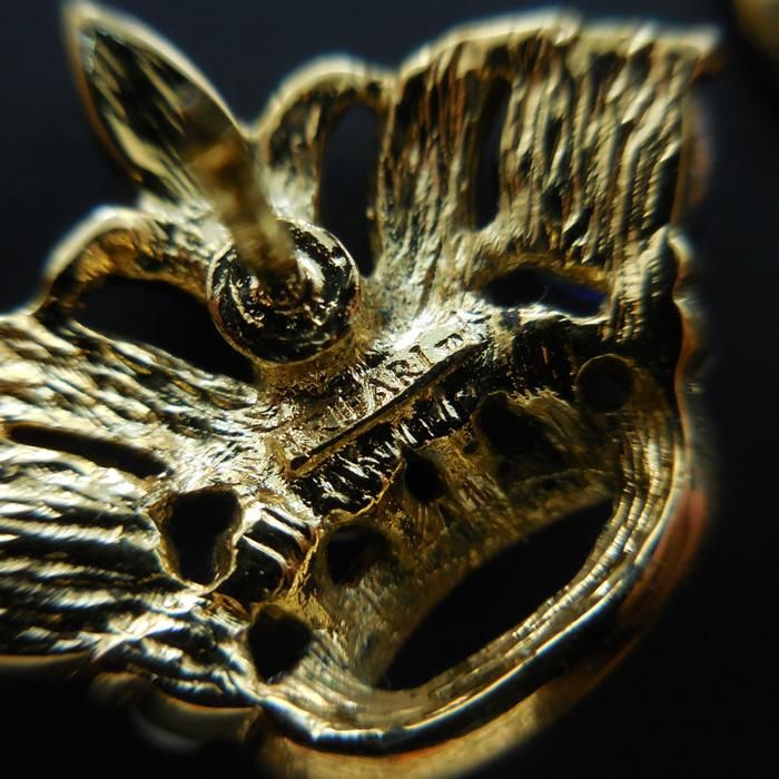 トリファリ TRIFARI クラウン 王冠 ブローチ セット】クラウンTRIFARI クラウントリファリ 50's ボタニカル