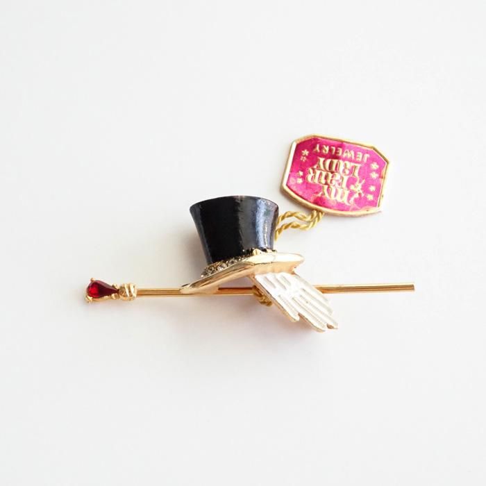 アンティーク　シルクハット　バスケット付き　イギリス製　レトロ H02780-230x173.jpg