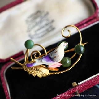鳥のモチーフ - ヴィンテージジュエリー・アクセサリー 大人 鳥のモチーフ - ヴィンテージジュエリー・アクセサリー 大人