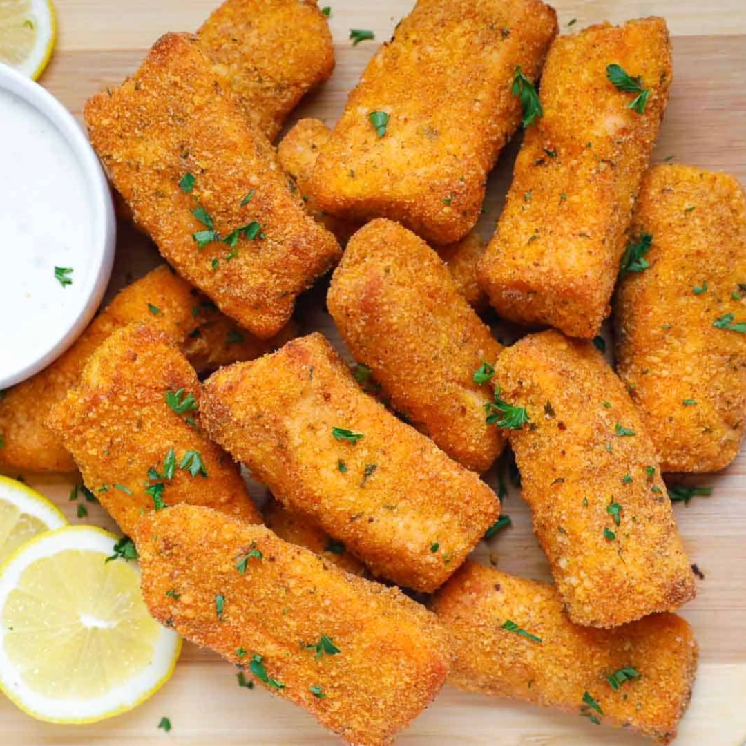 スロベニアのスパークリングワインとフライ