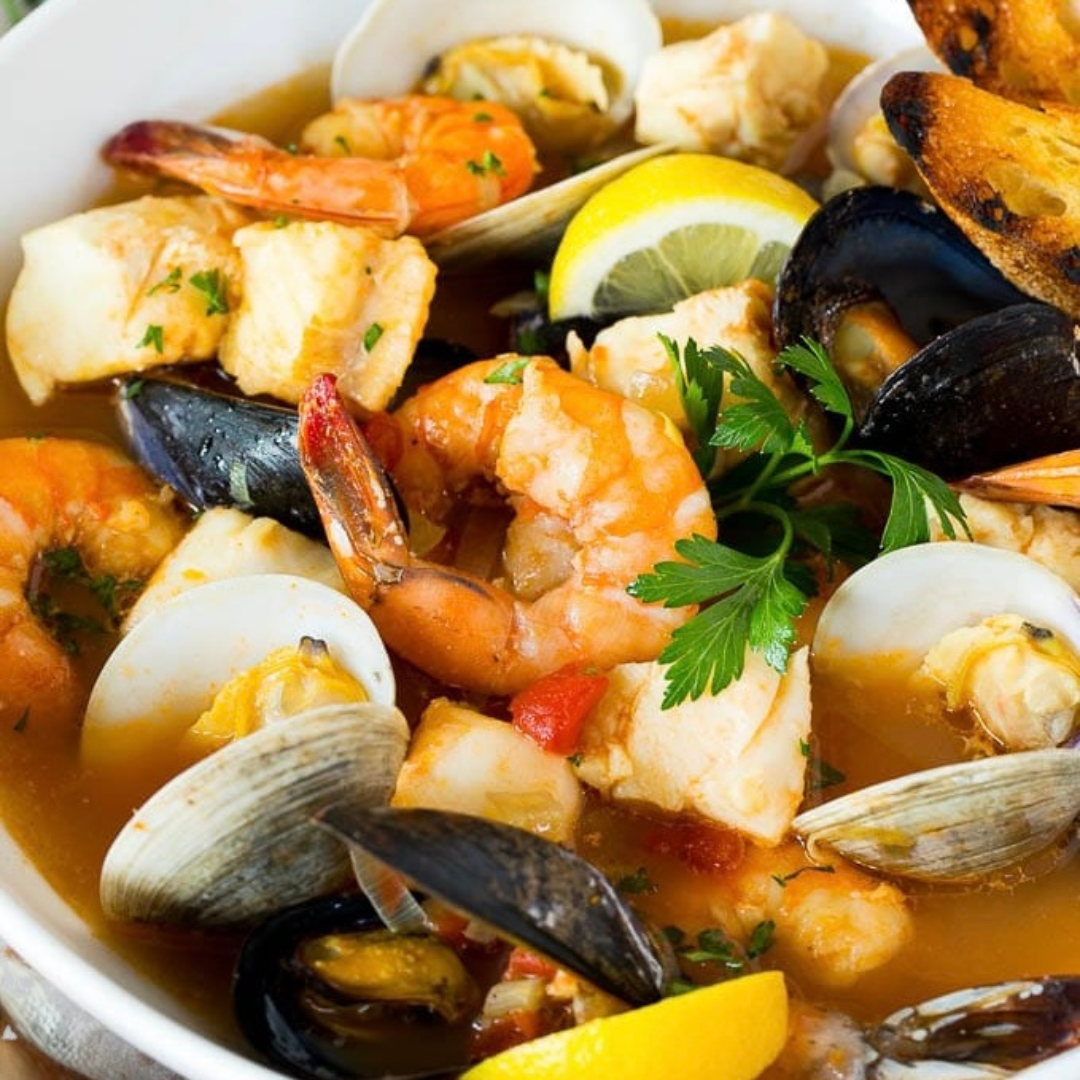 オレンジワインとアクアパッツァ