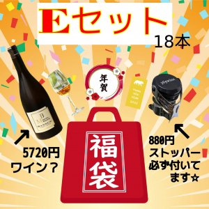 《ワイン福袋2022送料無料》Eセット/オールスター(18本〜19本)