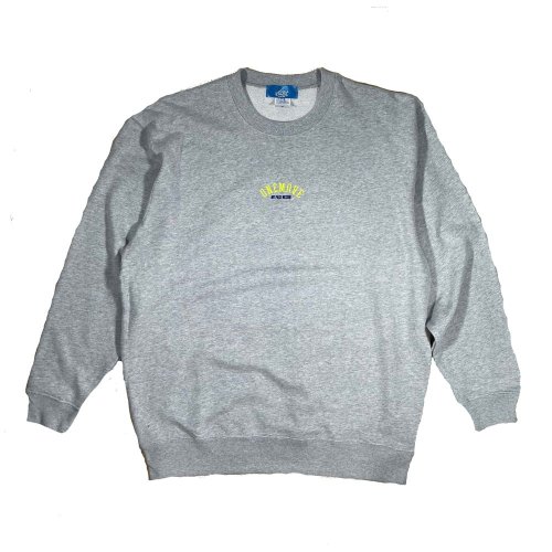 <img class='new_mark_img1' src='https://img.shop-pro.jp/img/new/icons20.gif' style='border:none;display:inline;margin:0px;padding:0px;width:auto;' />EMBROIDERY ARCH LOGO CREW SWEAT ( Grey )