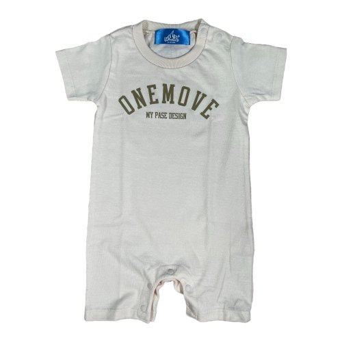 <img class='new_mark_img1' src='https://img.shop-pro.jp/img/new/icons20.gif' style='border:none;display:inline;margin:0px;padding:0px;width:auto;' />ARCH LOGO BABY TEE-ROMPERS (Natural)
