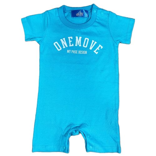<img class='new_mark_img1' src='https://img.shop-pro.jp/img/new/icons20.gif' style='border:none;display:inline;margin:0px;padding:0px;width:auto;' />ARCH LOGO BABY TEE-ROMPERS (Lt.Blue)