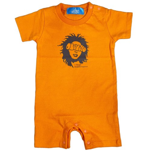 <img class='new_mark_img1' src='https://img.shop-pro.jp/img/new/icons20.gif' style='border:none;display:inline;margin:0px;padding:0px;width:auto;' />L-BOOGIE BABY TEE-ROMPERS (Orange)