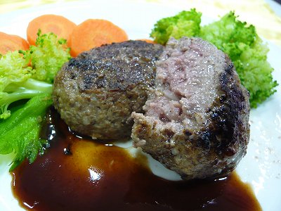 淡路島バーグ 加熱後包装食肉製品 5個入り 神戸ビーフを通販 購入するなら 株式会社 嶋本食品
