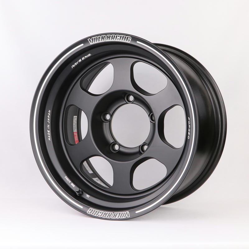 RAYS　VOLK RACING TE37XT　8.5Jｘ16-19［マットブラック］1本 - 北九州の工藤自動車【kudo-j】 です。ジムニー  エブリイ　キャリイ 4WD対応