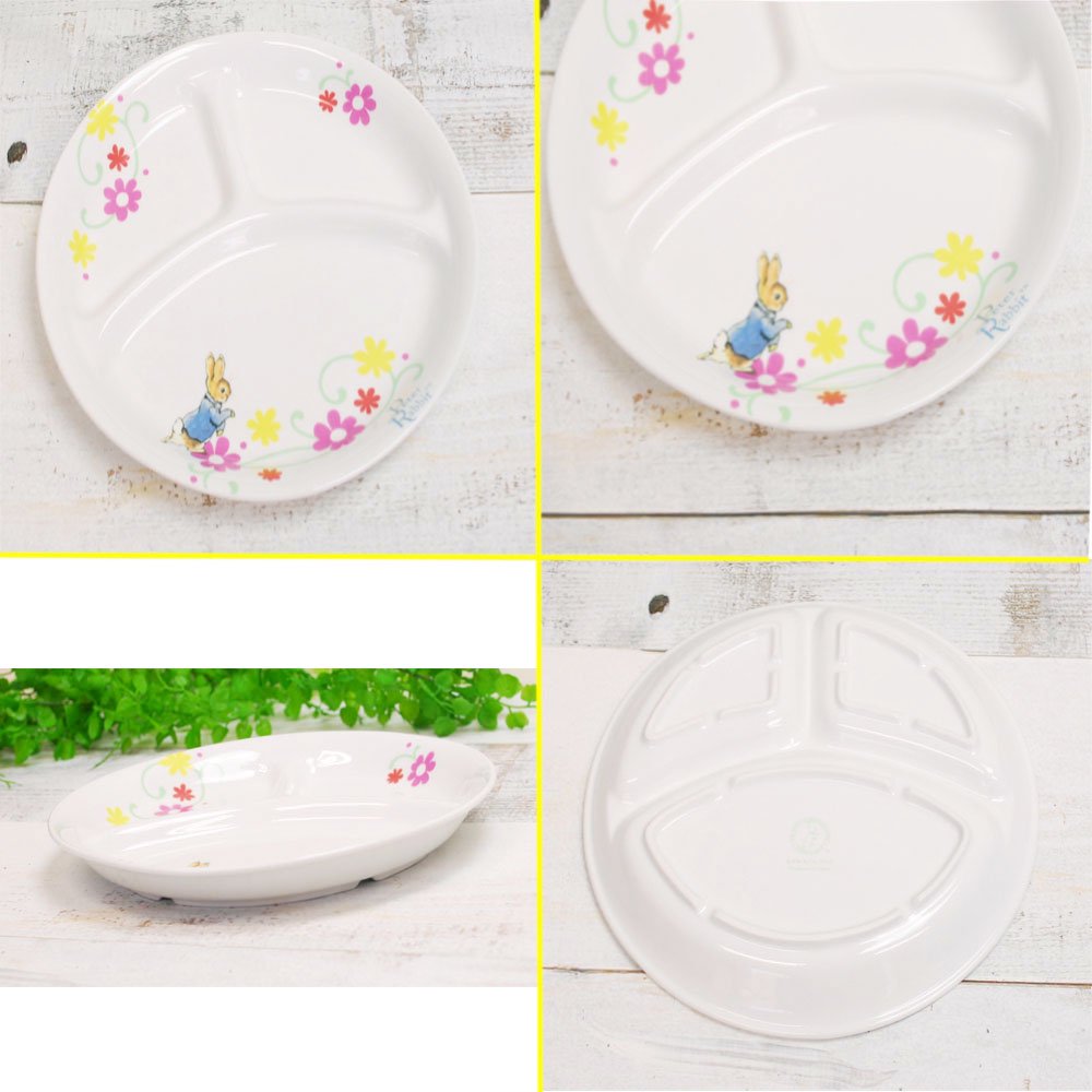 ピングー 食器＆スプーンフォークセット（フルール）SET-0039　PR