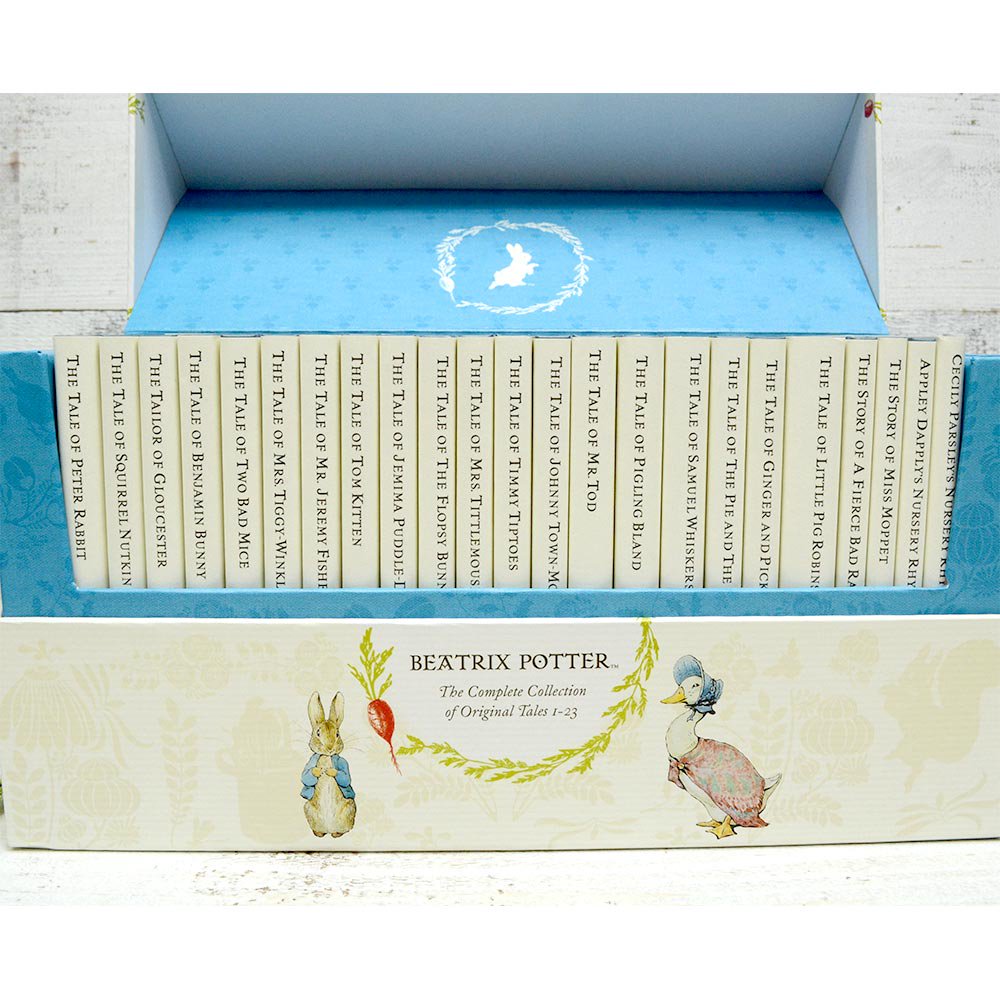 The World of Peter Rabbit™ The Complete Collection of Original Tales 1-23  White Jackets　　PR - ピーターラビットグッズ 公式オンラインショップ