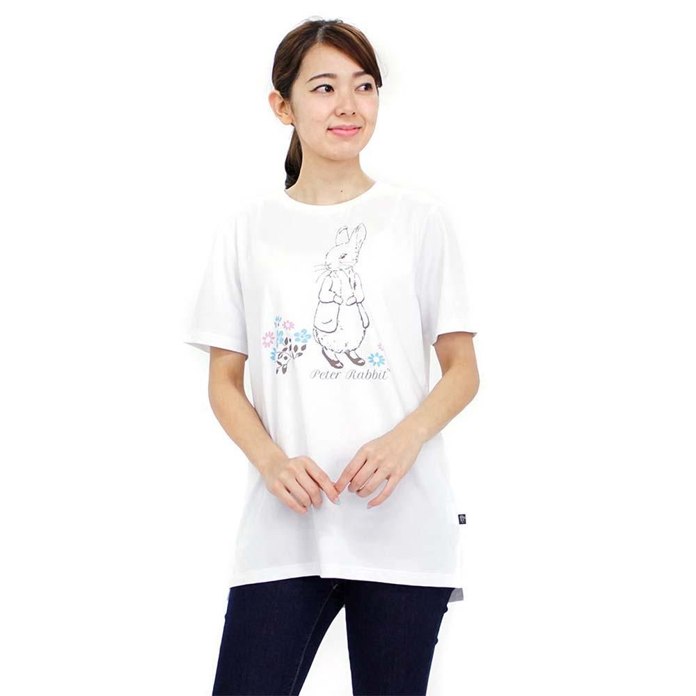 生産終了品 ロング丈tシャツ オフホワイト L Pr ピーターラビットグッズ 公式オンラインショップ