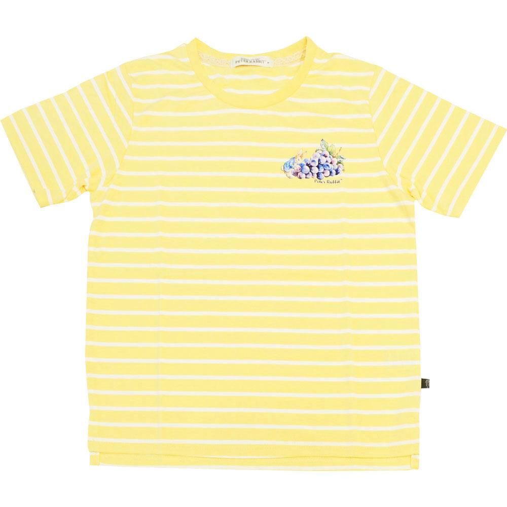 グレープボーダーtシャツ クリーム L 21 Pr ピーターラビットグッズ 公式オンラインショップ グレープボーダーtシャツ クリーム L 21 Pr ピーターラビットグッズ 公式オンラインショップ