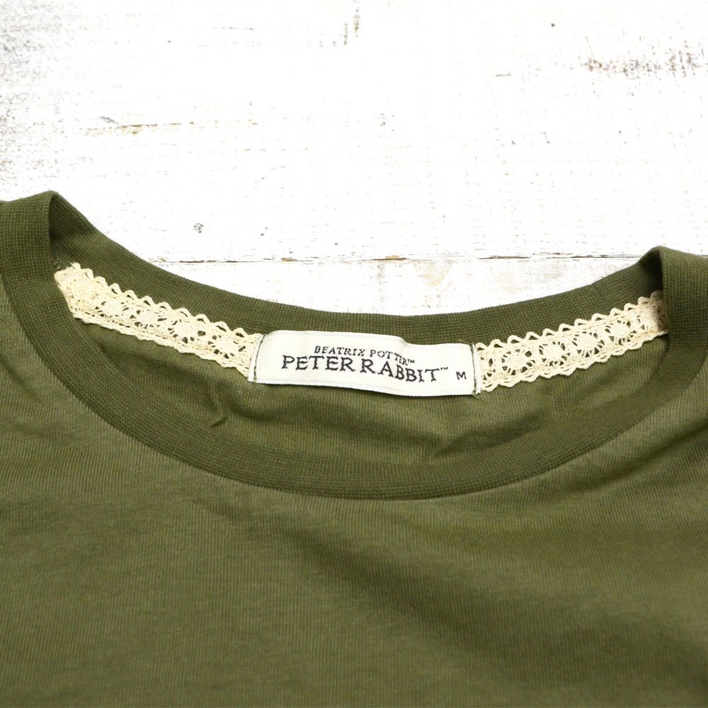 ピングー ポケット付ビッグTシャツ（カーキ）　L　301124-64　PR