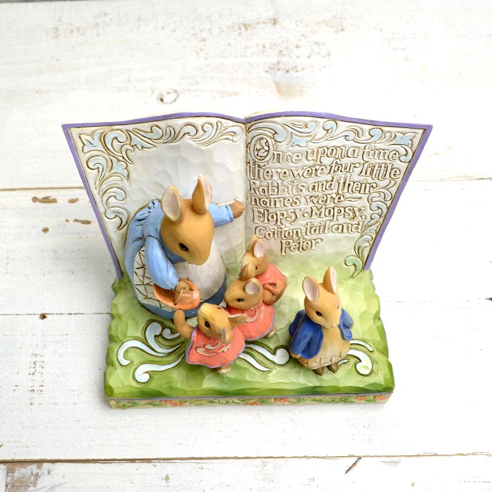 Enesco Peter Rabbit™ storybook Figure ＃6008742 PR - ピーター