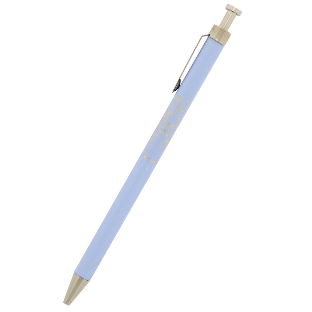  木軸ボールペン　（ブルー）　S4651758　PR グッズ