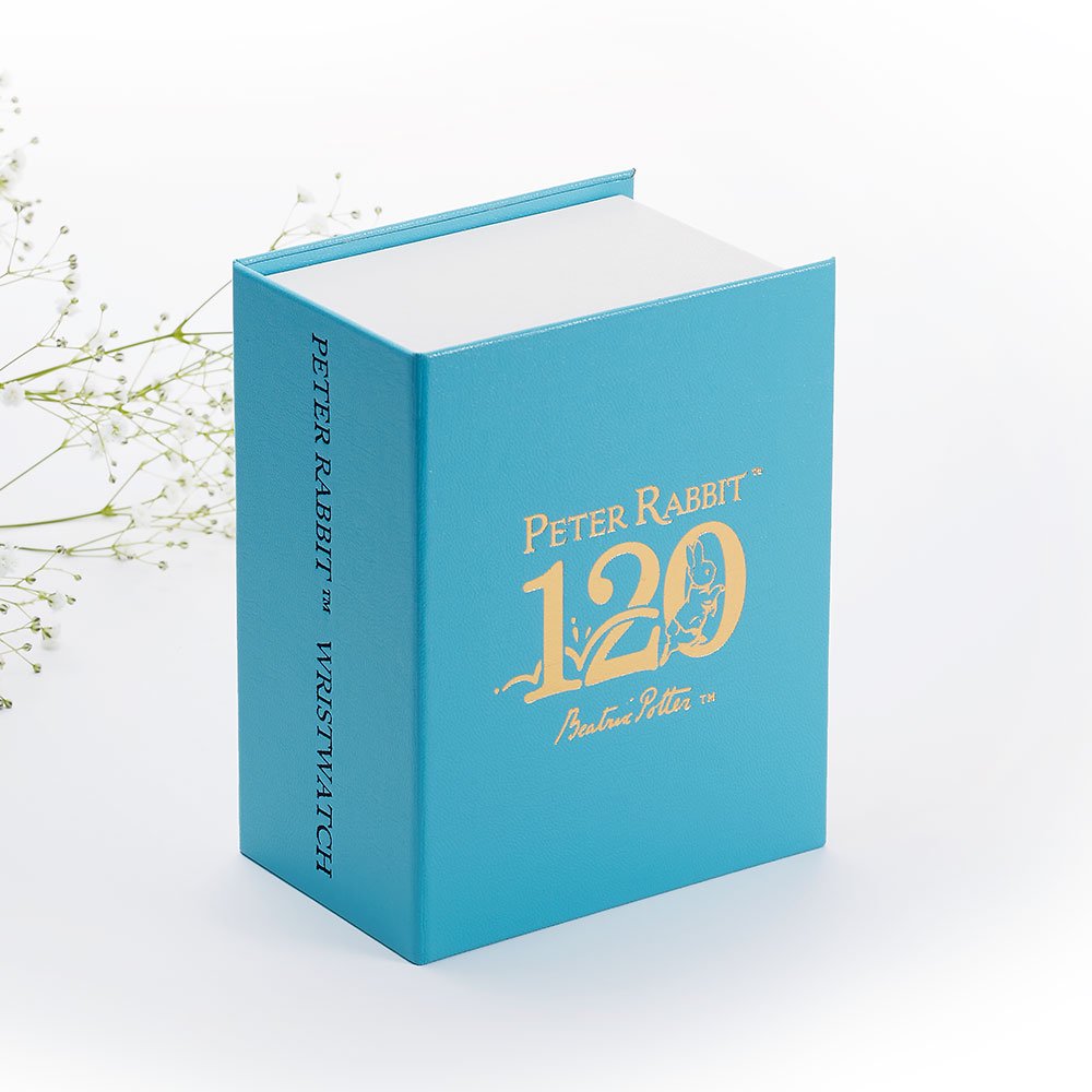 ピーターラビット 【お取り寄せ】絵本出版120周年記念　ピーターラビット™＜しあわせの時間＞ポーセリン調仕上げウォッチ　51098　PR