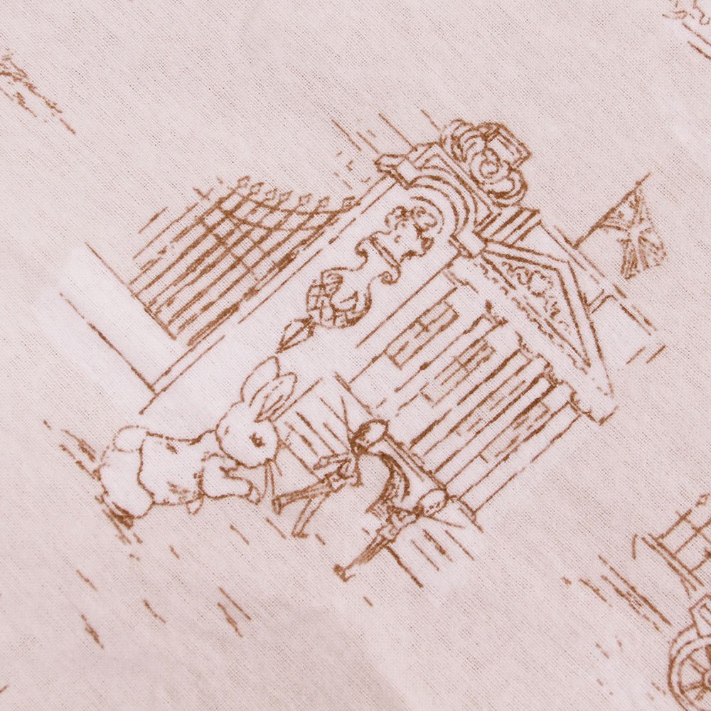 綿フラノ 綿入り綿毛布（ロンドン） ピンク PRMM4028-16 PR - ピーター 