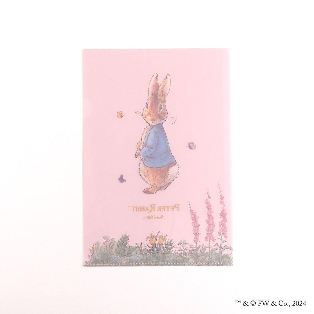A4クリアファイル（ピンク） PRR-011 PR - ピーターラビット