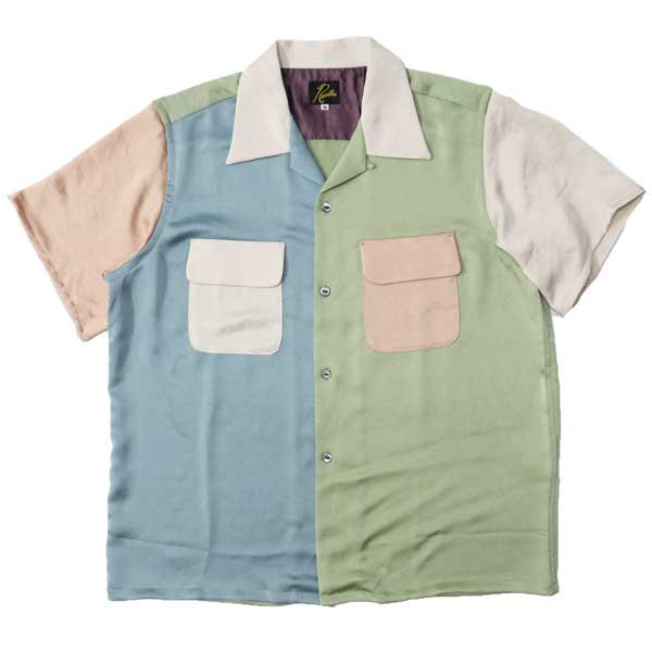 needles　S/S Classic Shirt - Poly Sateen