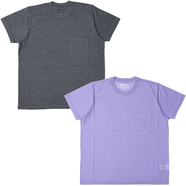 カラーパープルブラウンバイツータックス BAA Tシャツ - Tシャツ