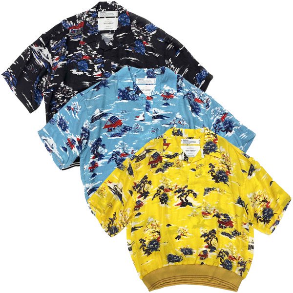 DAIRIKU（ダイリク）Cliff Aloha Rib Shirt - CHINATOWN RIX online store