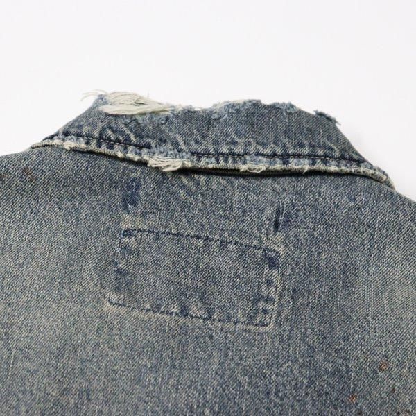 ジャケット・アウター DAIRIKU 22SS Damage Denim Jacket 8be79dd41db336697283f80fa86be0