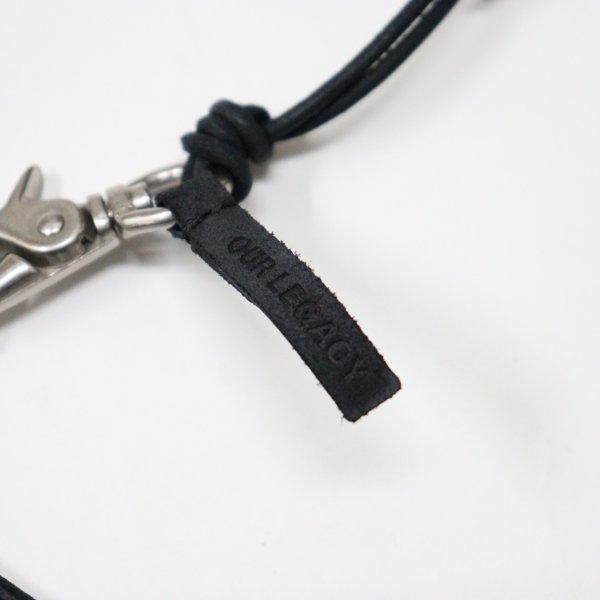 OUR LEGACY アワーレガシー ladon black leather OUR LEGACY（アワー レガシー）
