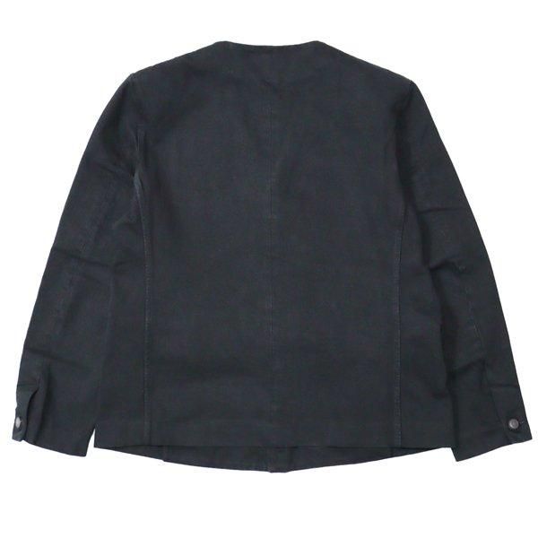 jin、レオナ−ル黒 ノーカラージャケット 13号 TANAKA（タナカ）