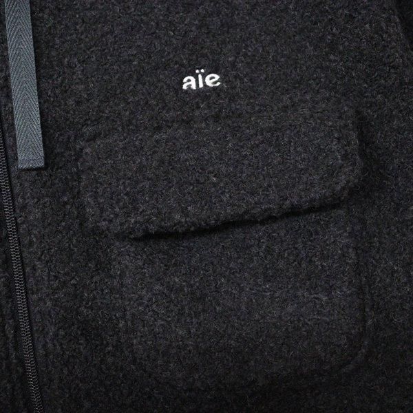AiE エーアイイー 【lay2466R】 サイズXS 23AW SPO Hoody AC/PE/W Boa PU677 定価25,300円 フード トップス ボア レディース MR AiE エーアイイー サイズXS 23AW SPO Hoody AC/PE/W Boa PU677