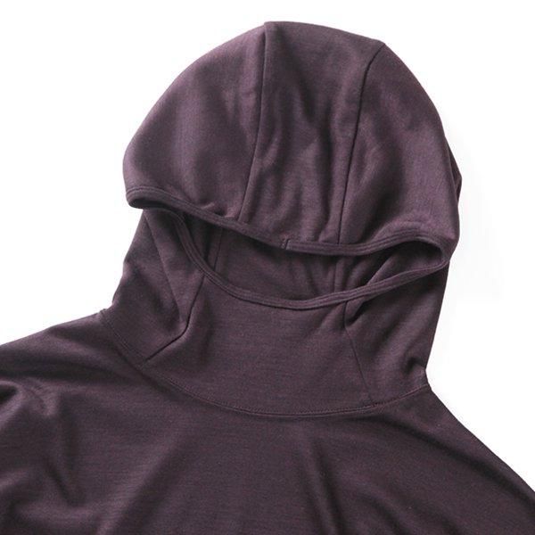 トップス Brown by 2tacs BAA smooth hoodie BROWN by 2-tacs B32-KN004 BAA smooth-hoodie | WORKROWN UNIFORM