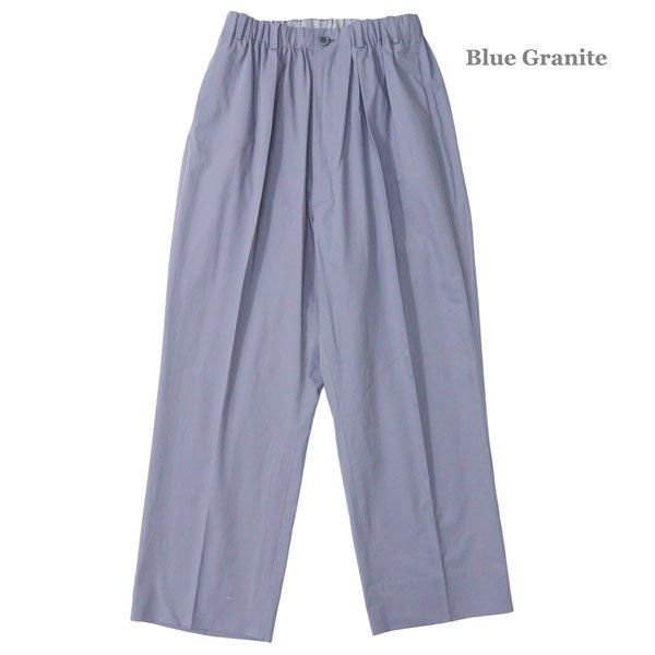 パンツ nonnotte NO TUCK WIDE STRAIGHT TROUSERS BACK SATIN GABARDINE NO TUCK WIDE STRAIGHT TROUSERS - WUNDER