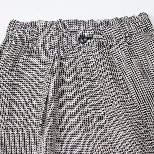 最終nonnotte 2-Tuck Wide Tapered Trousers nonnotte/ノノット】2-Tuck Wide Tapered Trousers N-25S-028の